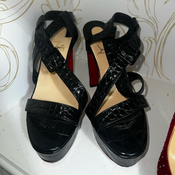 Christian Louboutin Selima Alta 130 Sandals - Picture 2 of 4